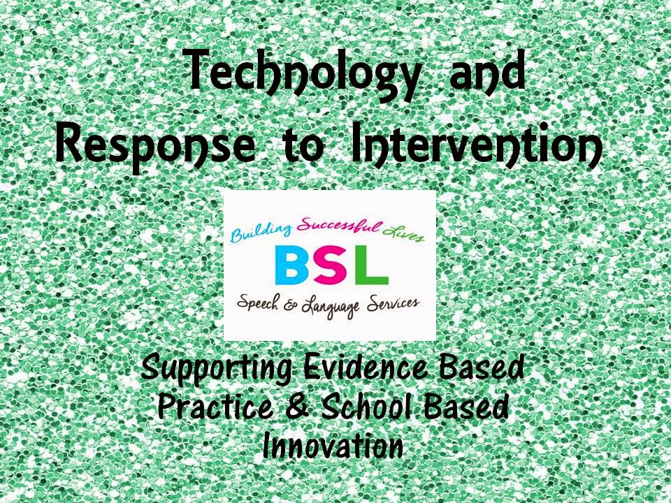 Technology and Response to Intervention {RTI Blog Hop}