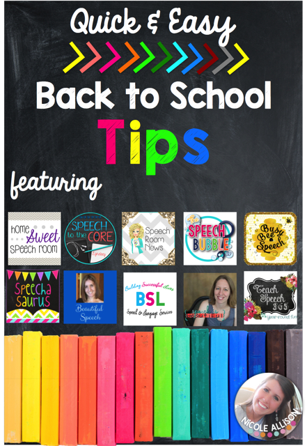 Quick &  Easy  Back to School Tips {Guest Blogger}