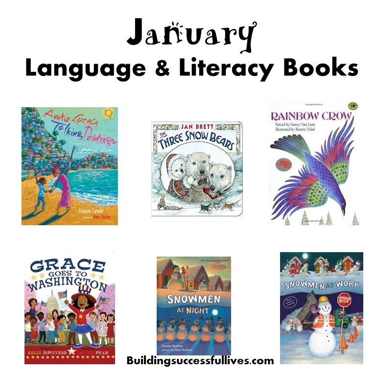 January Language & Literacy Books